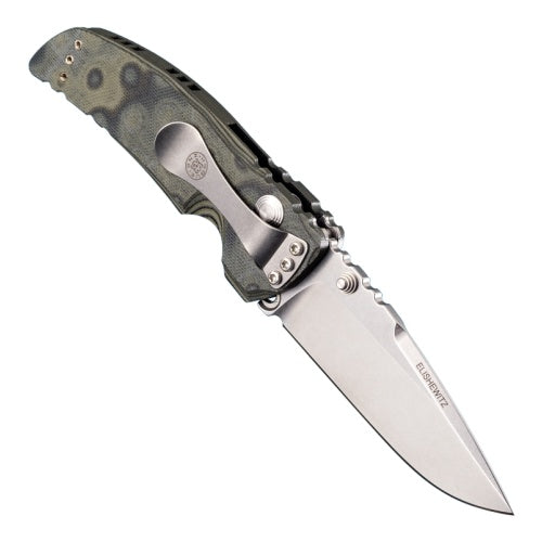 Hogue EX-01 Manual Folding Knife, Color G-Mascus Green