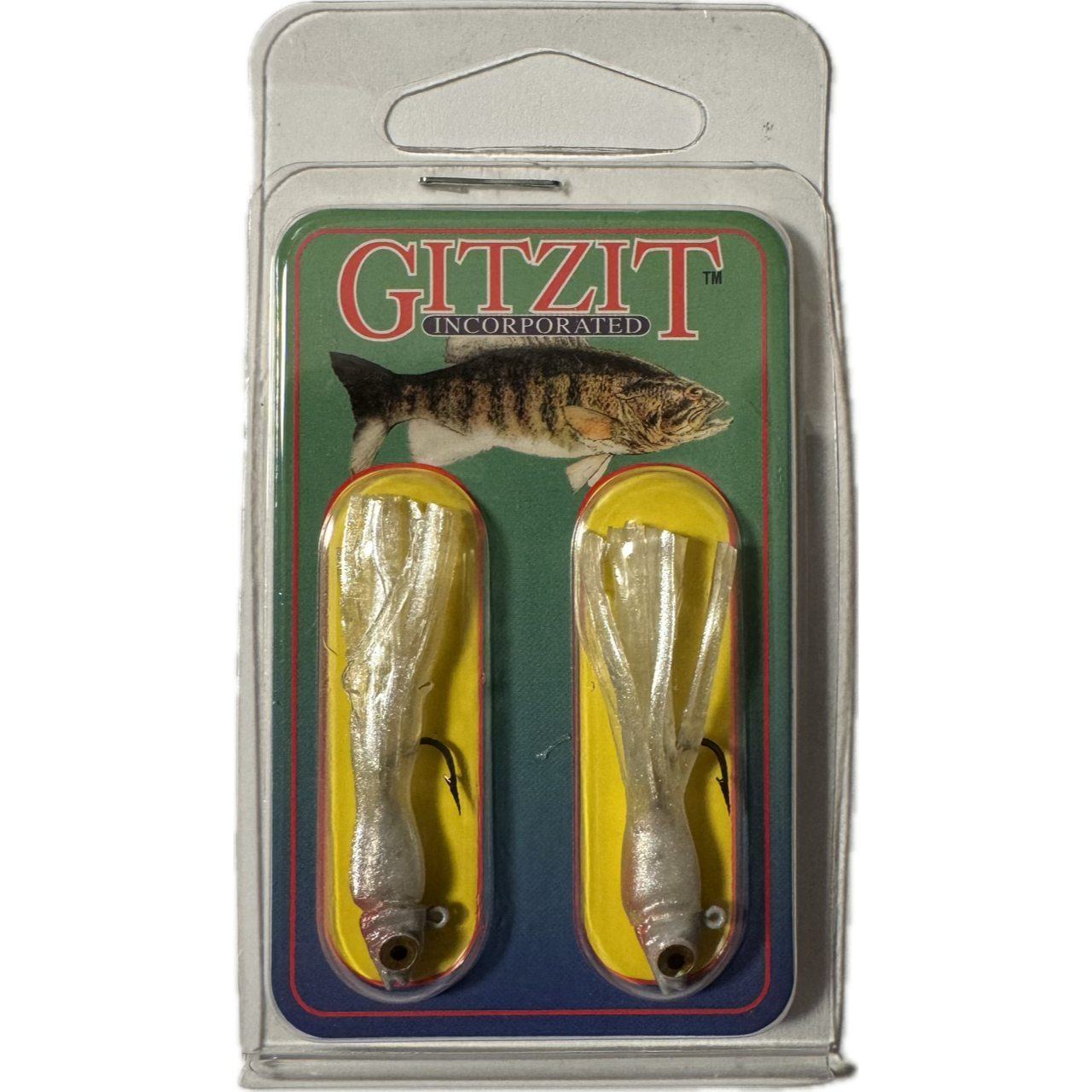 Gitzit Little Tough Guy Micro Jig - 2 pack White