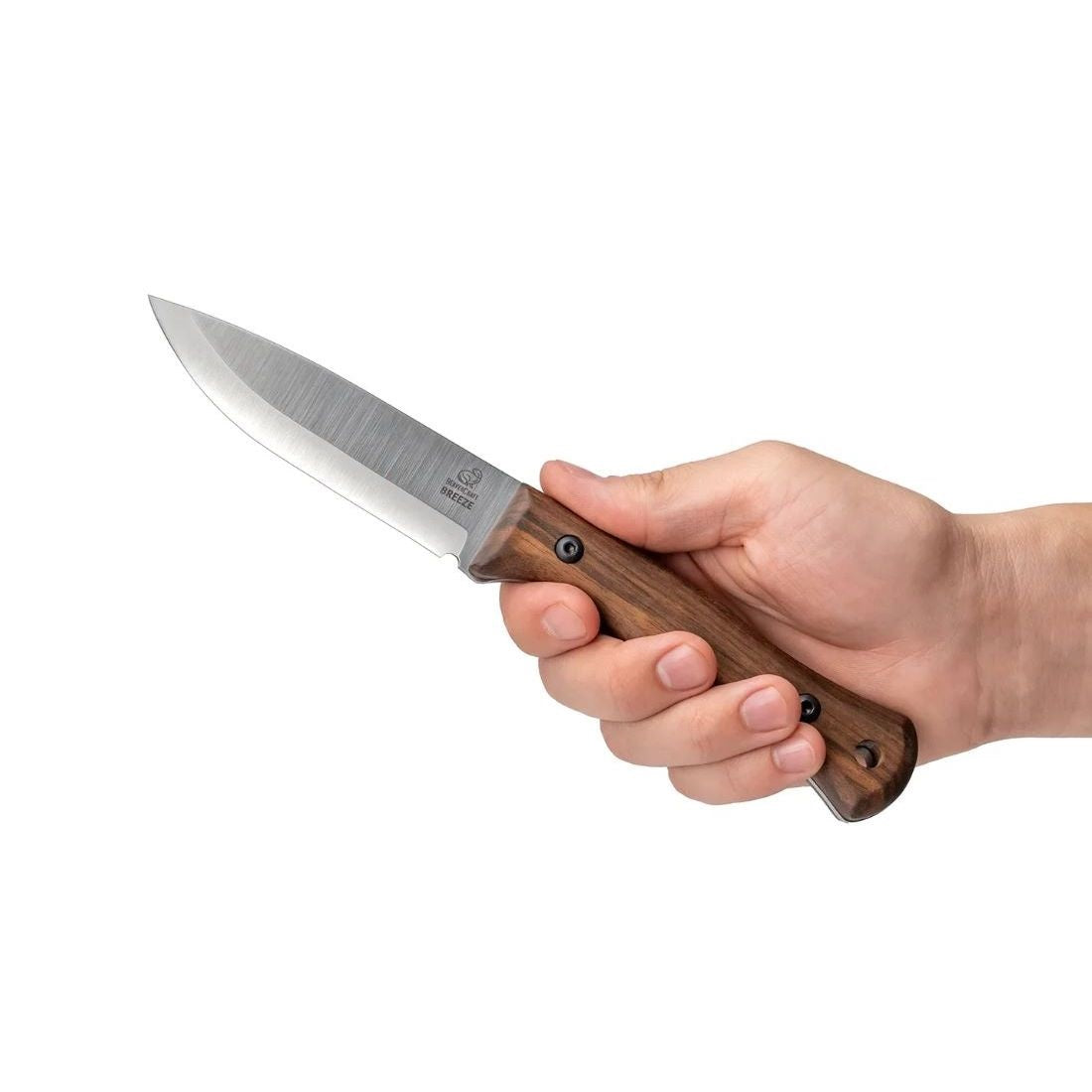 BeaverCraft Bushcraft Knife with Walnut Handle - Breeze BSH6
