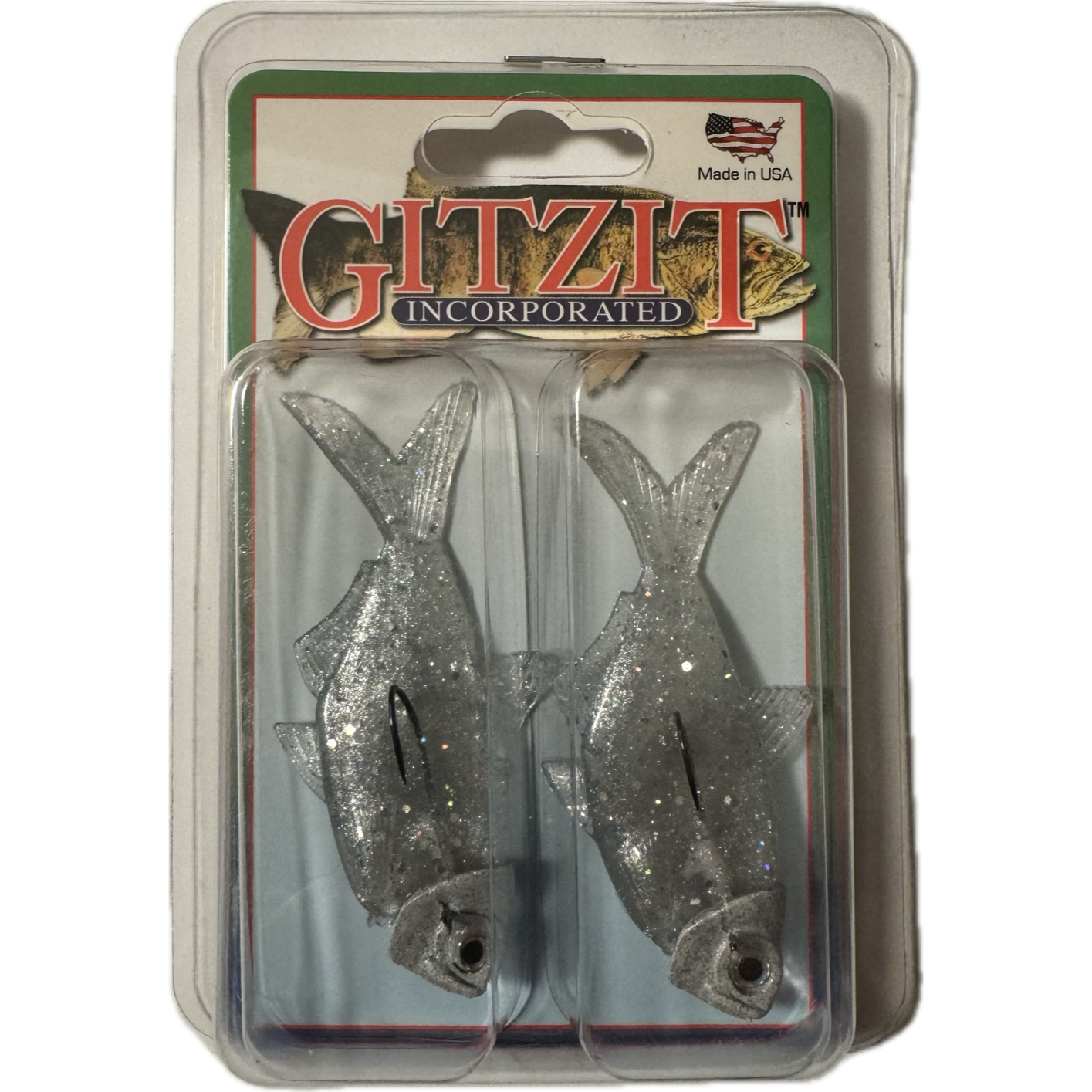 Gitzit Dying Shad - 2 Pack