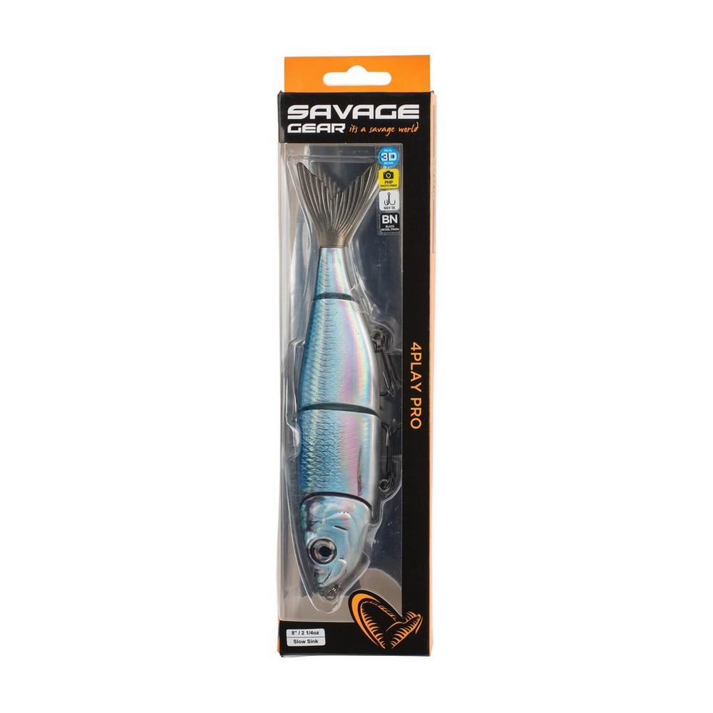 Savage Gear 4Play Pro Yellow Perch Lure - 6.25"