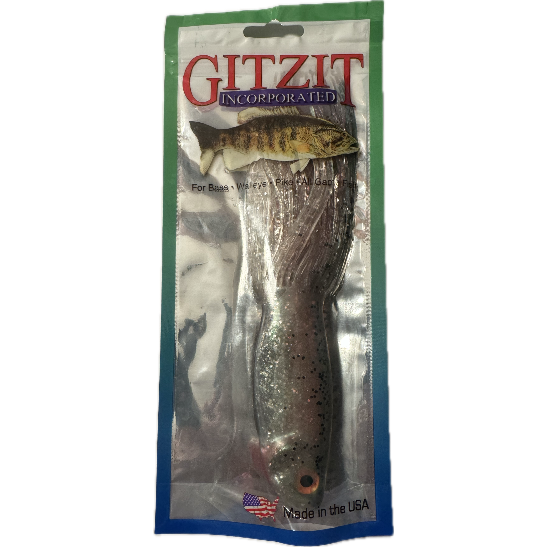 Gitzit 7" Hybrid Musky Tube - Color Trout