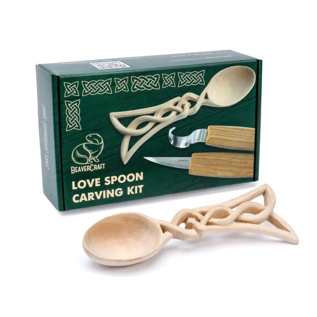 Celtic spoon carving kit.