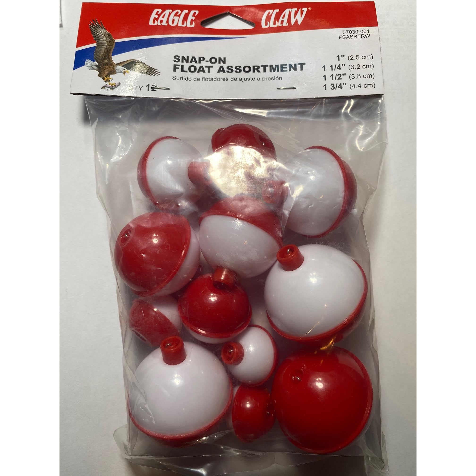 Eagle Claw Snap-On Float, Assortment