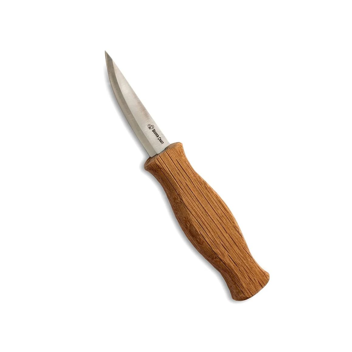 BeaverCraft Wood Carving Sloyd Knife with Oak Handle.