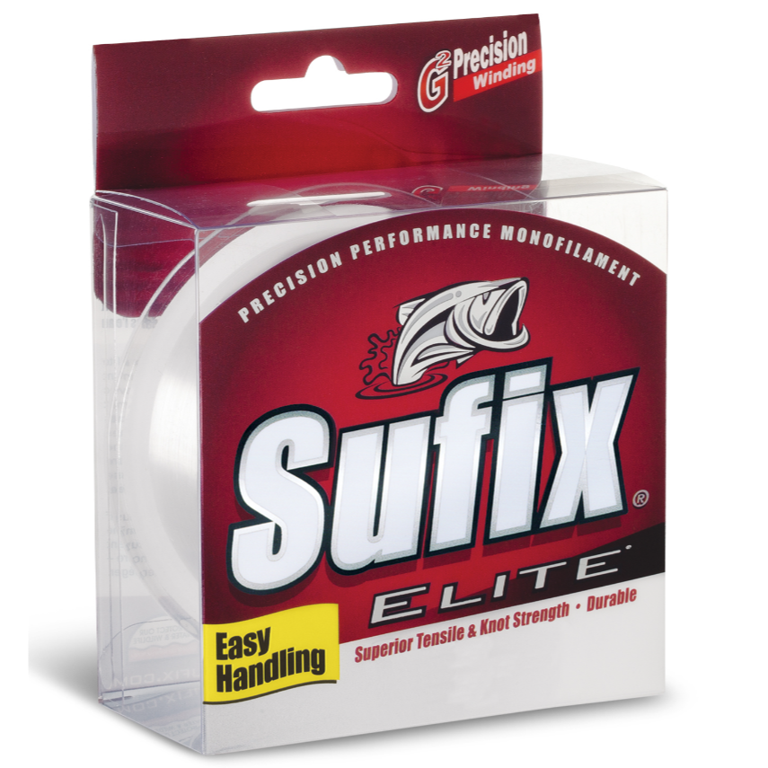 Suffix Elite 10lb 330 Yd Spool - Clear