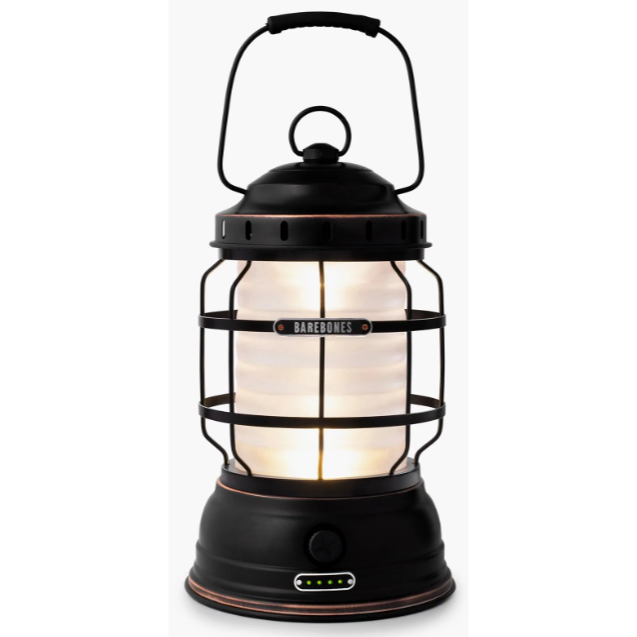 Barebones Forest Lantern Bronze