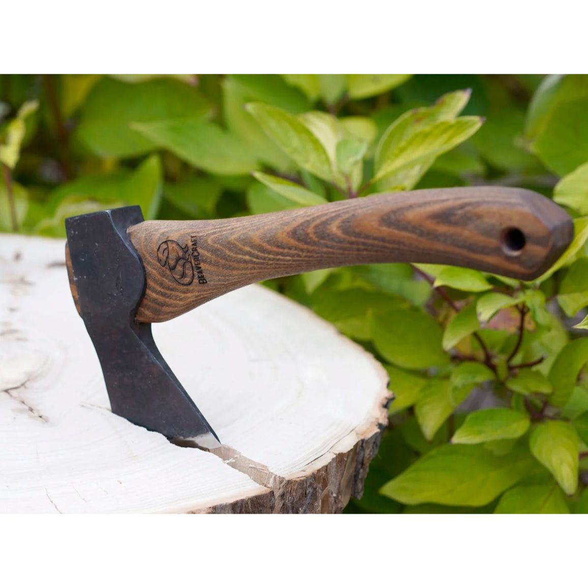 BeaverCraft Small Carving Axe with Leather Sheath