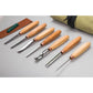BeaverCraft Wood Carving Full Set of 7 Chisels