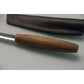 BeaverCraft Wood Carving Sloyd Knife with Walnut Handle
